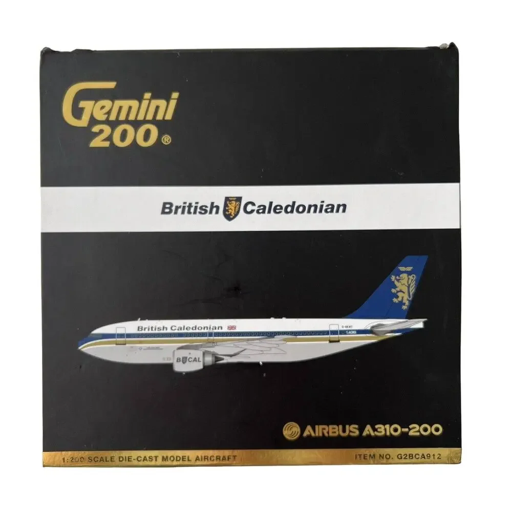 British Caledonian Airbus A310-200 G-BKWT Gemini Jets G2BCA912 Scale 1:200 New